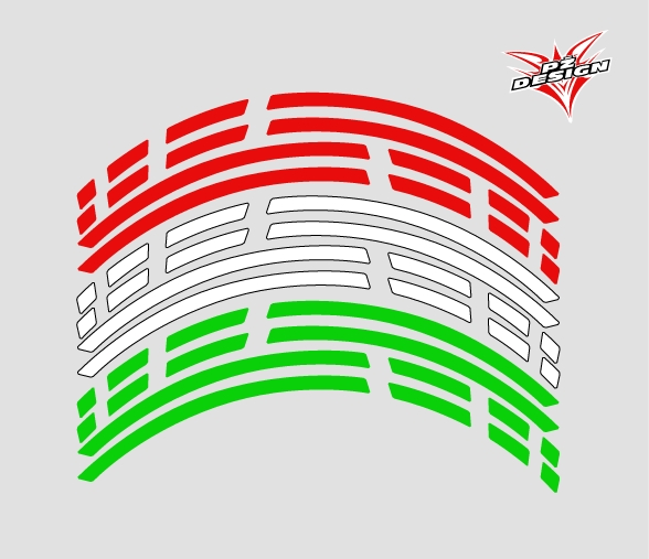 Přerušované proužky - ITALY šíře