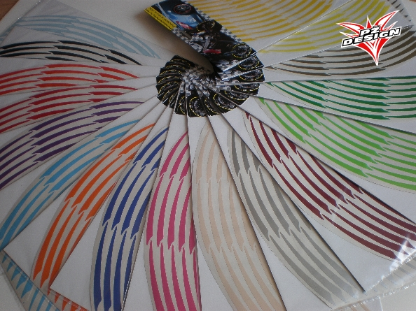 Přerušované proužky TORNADO v růžové barvě